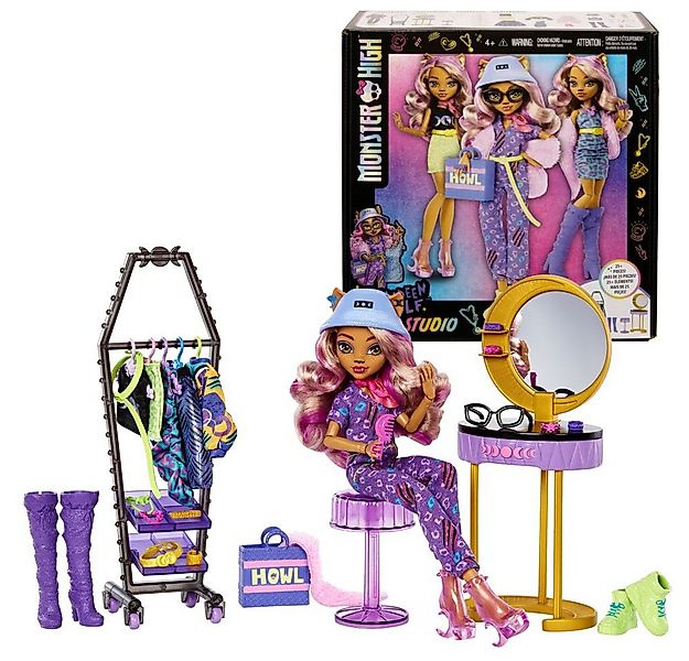 Mattel® Anziehpuppe Fashion Spiel-Set Puppe Clawdeen Wolf Monster High HKY7 günstig online kaufen