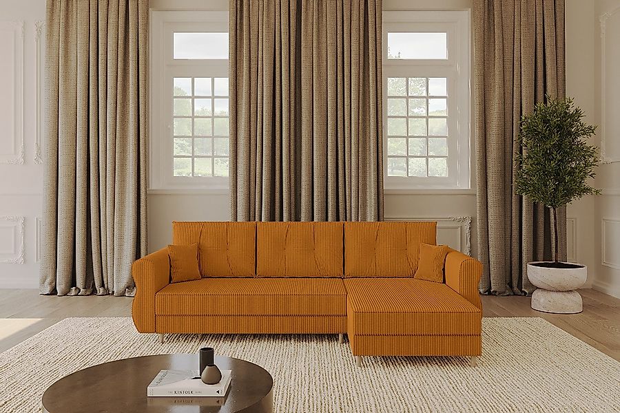 ALTDECOR Ecksofa APOL-L, Couch mit Schlaffunktion, günstig online kaufen