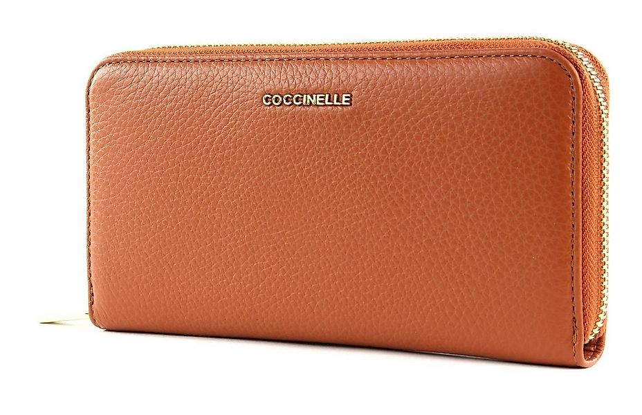 COCCINELLE Geldbörse Metallic Soft, aus echtem Rindsleder günstig online kaufen