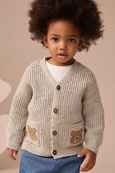 Next Strickjacke Strickjacke aus 100 % günstig online kaufen
