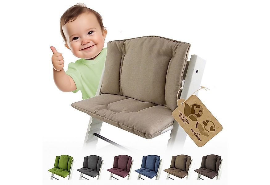 BambiniWelt by Rafael K. Hochstuhlauflage Ersatzbezug Bezug Sitzkissen komp günstig online kaufen