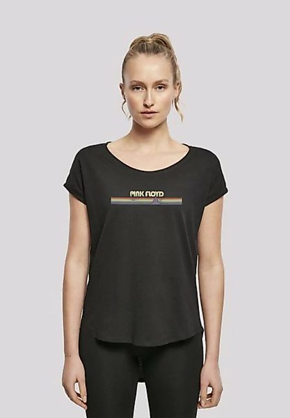 F4NT4STIC T-Shirt Pink Floyd Prism Retro Stripes Print günstig online kaufen