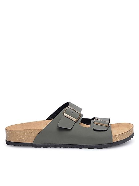 INBLU Pantoletten NU000012 022 Khakifarben Pantolette günstig online kaufen