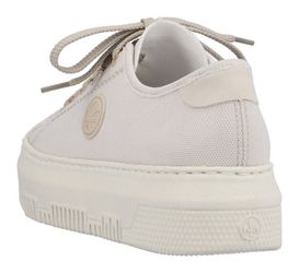 Rieker Plateausneaker aus Canvas, Freizeitschuh, Halbschuh, günstig online kaufen