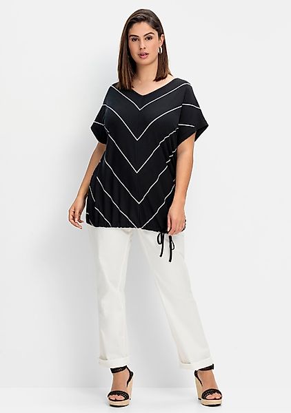 Sheego Kurzarmshirt "T-Shirt", 1 Stk. günstig online kaufen