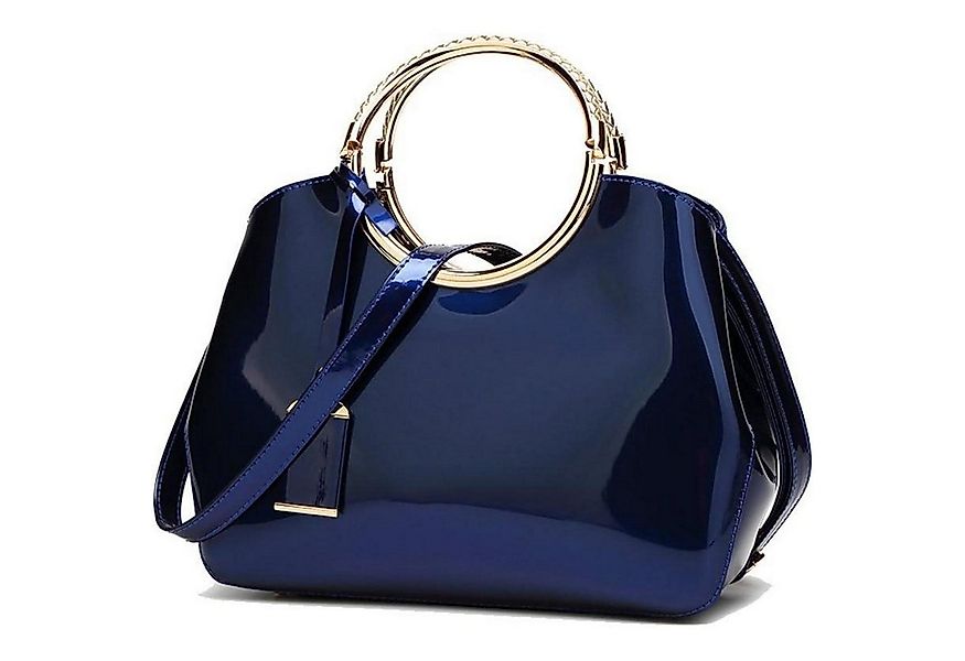 LuxusKollektion Handtasche Damen Handtasche PU-Lackleder Henkeltasche Schul günstig online kaufen