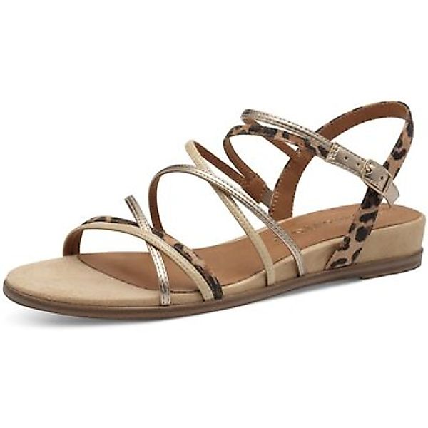 Tamaris  Sandalen Sandaletten 1-28103-42-445 tan Textil Synthetik 1-28103-4 günstig online kaufen