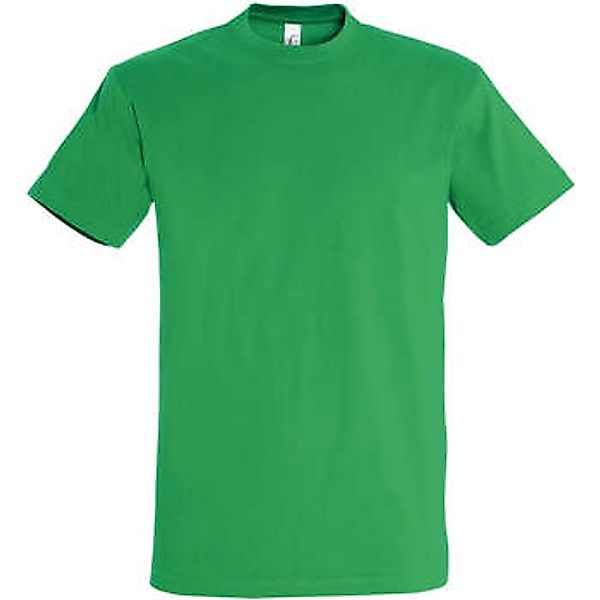 Sols  T-Shirt IMPERIAL camiseta color Verde Pradera-100% algodón semi-peina günstig online kaufen
