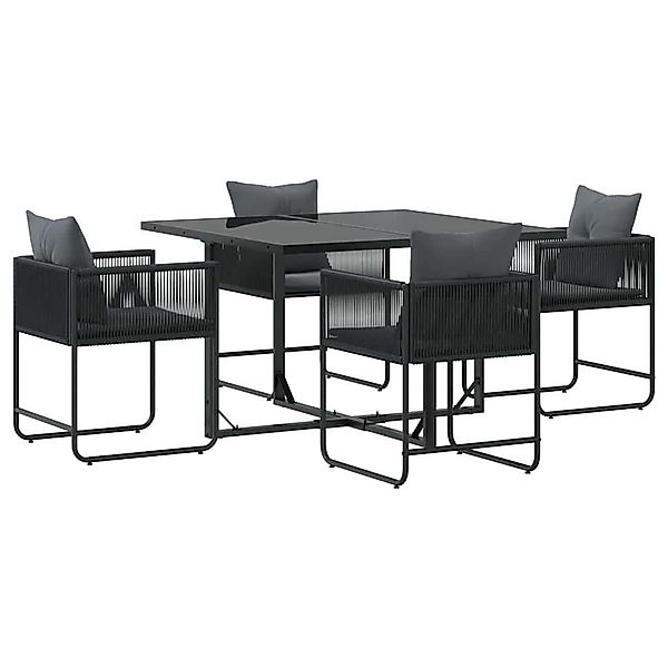 vidaXL Gartenlounge-Set Garten Essgruppe 5 pcs günstig online kaufen