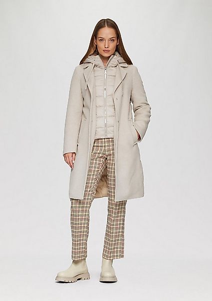 s.Oliver Wintermantel Outdoor-Mantel Mantel im Materialmix mit herausnehmba günstig online kaufen