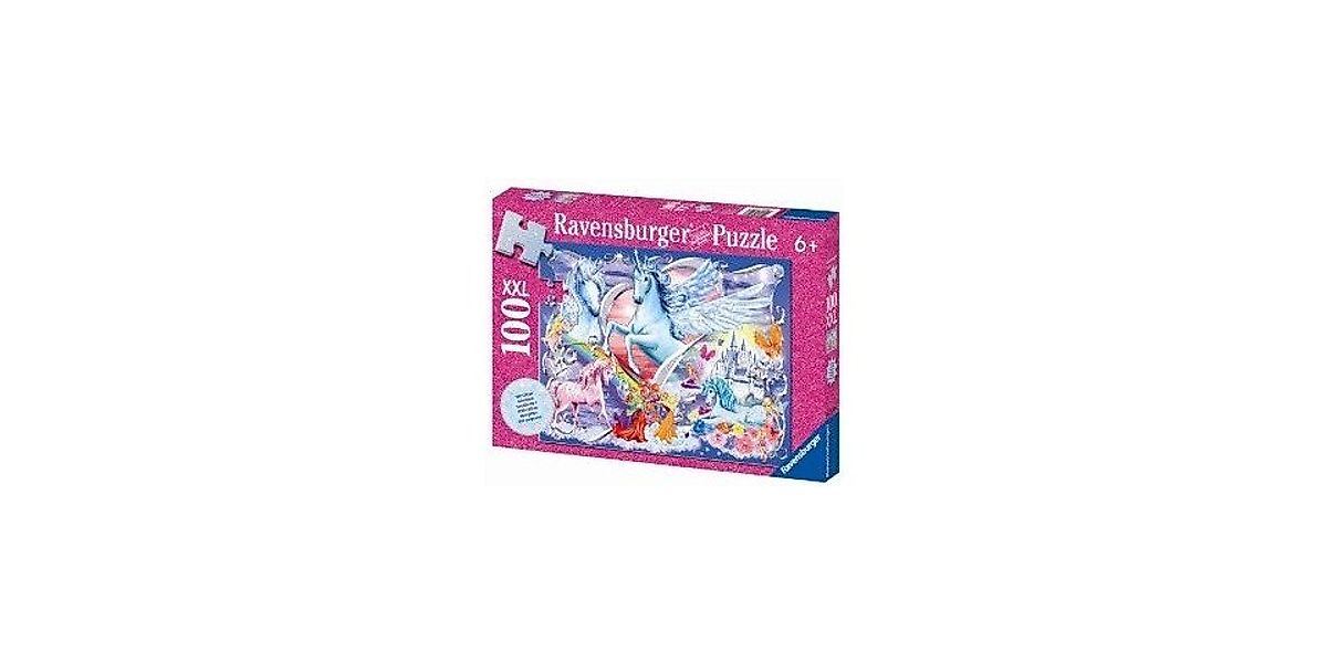 Ravensburger Puzzle Kinderpuzzle 100 XXL Teile - Die schönsten Einhörner, P günstig online kaufen