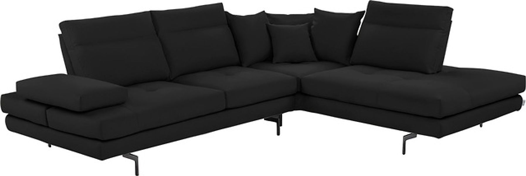 CALIA ITALIA Ecksofa »Toby Wing, Komfortsofa mit Sitzkomfort der Extraklass günstig online kaufen