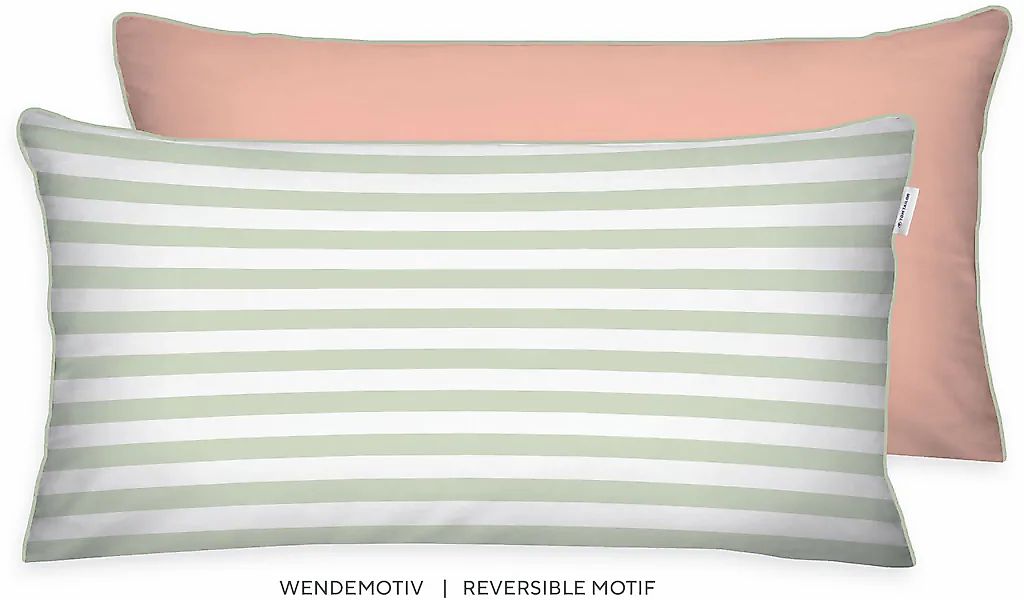 TOM TAILOR HOME Kissenhülle "new bedroom, STRIPES WITH A KICK, 40x40cm oder günstig online kaufen