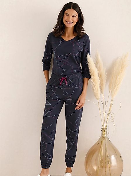 3/4-Arm-Shirt "Shirt" 1 Stk. tlg. günstig online kaufen
