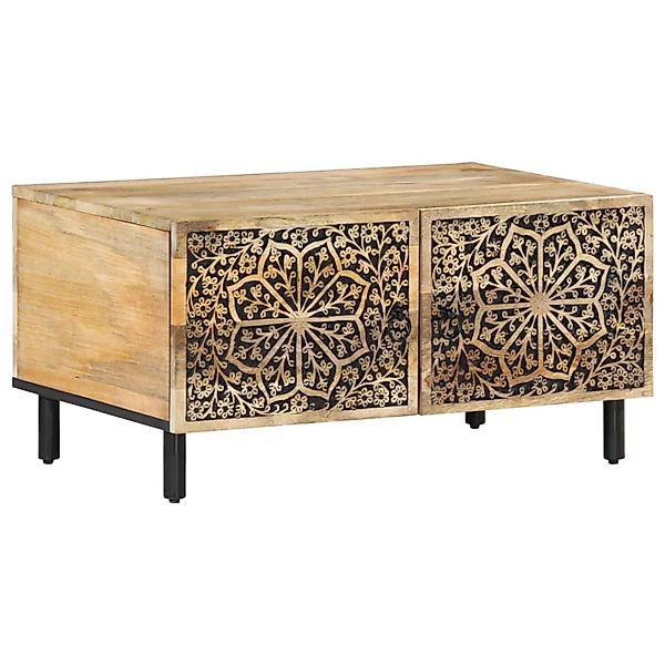 vidaXL Couchtisch 80x50x40 cm Massivholz Mango 358217 günstig online kaufen