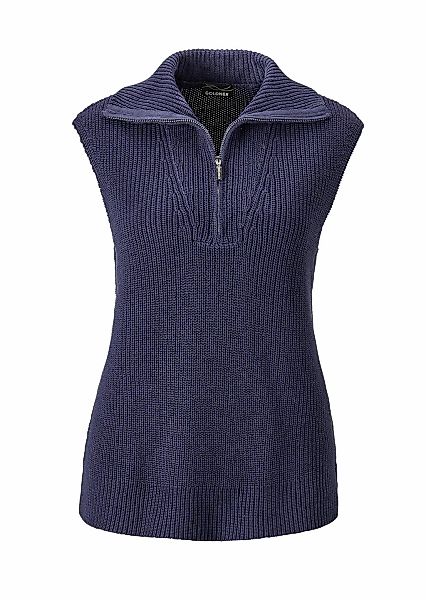 GOLDNER Pullunder "Kurzgröße Modischer Pullunder mit Troyerkragen" Troyerkr günstig online kaufen