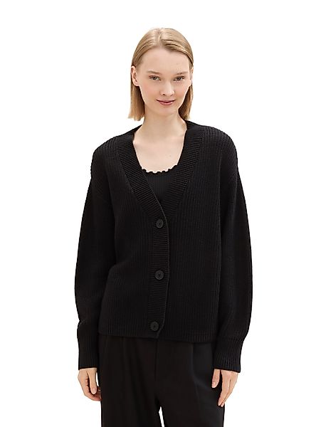 TOM TAILOR Denim Cardigan mit Strickstruktur günstig online kaufen