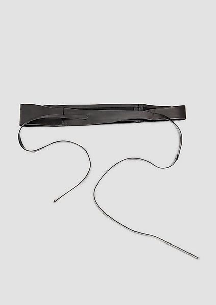 s.Oliver Ledergürtel Taillengürtel Gürtel aus Lederimitat mit Bindeband günstig online kaufen