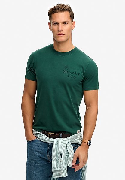 Superdry Rundhalsshirt "1954 Company Relaxed Tee" günstig online kaufen