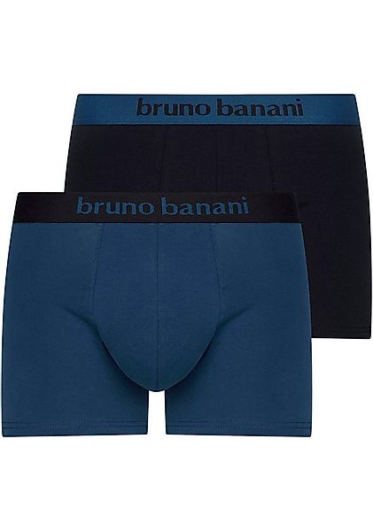 Bruno Banani Boxershorts FLOWING (2er Pack) mit kontrastfarbenem Bündchen günstig online kaufen
