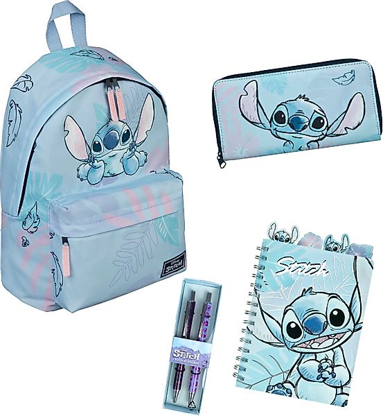 UNDERCOVER Schulrucksack Stitch (Rucksack, Geldbörse, Spiralnotizblock günstig online kaufen