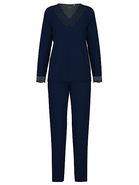 CALIDA Pyjama Elegant Dreams Damen (2 tlg) luftiger Schnitt, mit Spitzendet günstig online kaufen