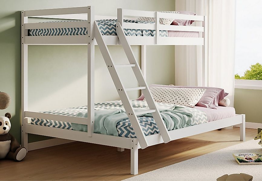 Kids Collective Hochbett 90x200 Etagenbett, EN 747-Zertifizierung und platz günstig online kaufen