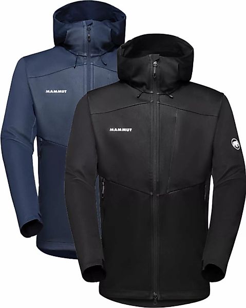 Mammut Funktionsjacke Ultimate VII SO Hooded Jacket Men BLACK günstig online kaufen