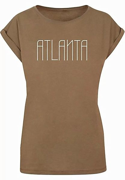 Merchcode T-Shirt Merchcode Damen Ladies Atlanta X Extended Shoulder Tee (1 günstig online kaufen