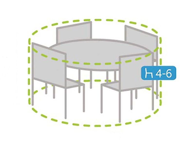 PEREL Gartenmöbel-Schutzhülle (1-St), Abdeckung Lounge-Möbel Winterfeste günstig online kaufen