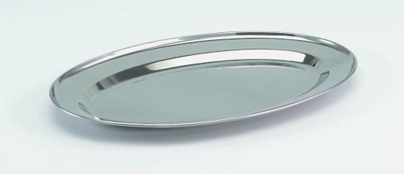 Servierplatte oval 34cm Grau günstig online kaufen