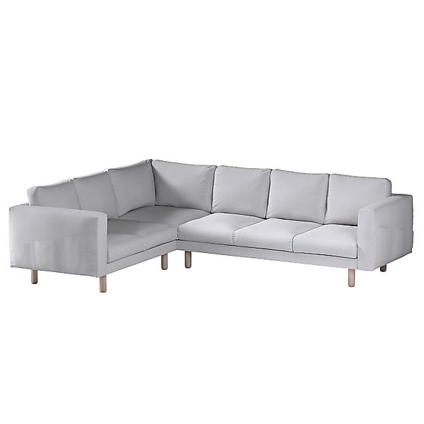 Bezug für Norsborg 5-Sitzer Ecksofa, hellgrau, Norsborg 5-Sitzer Ecksofabez günstig online kaufen