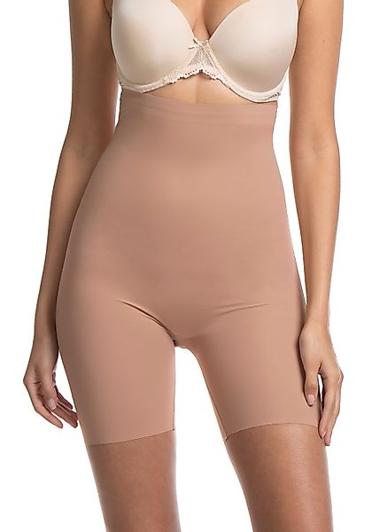 MAGIC Bodyfashion Shapinghose "Maxi Hi-Bermuda", Silikonbesatz an der Obers günstig online kaufen