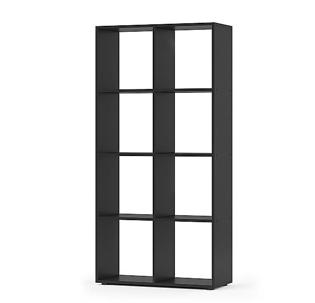 Vicco Raumteiler Scutum, Schwarz, 72 x 143 cm günstig online kaufen