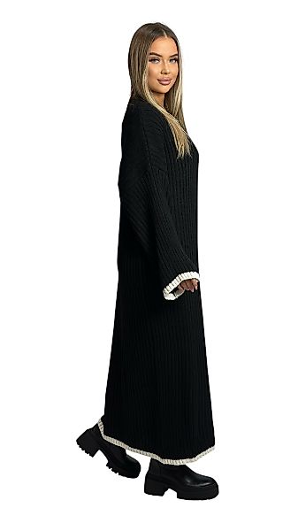 Mississhop Strickkleid Strickkleid Kleid gestrickt lang günstig online kaufen