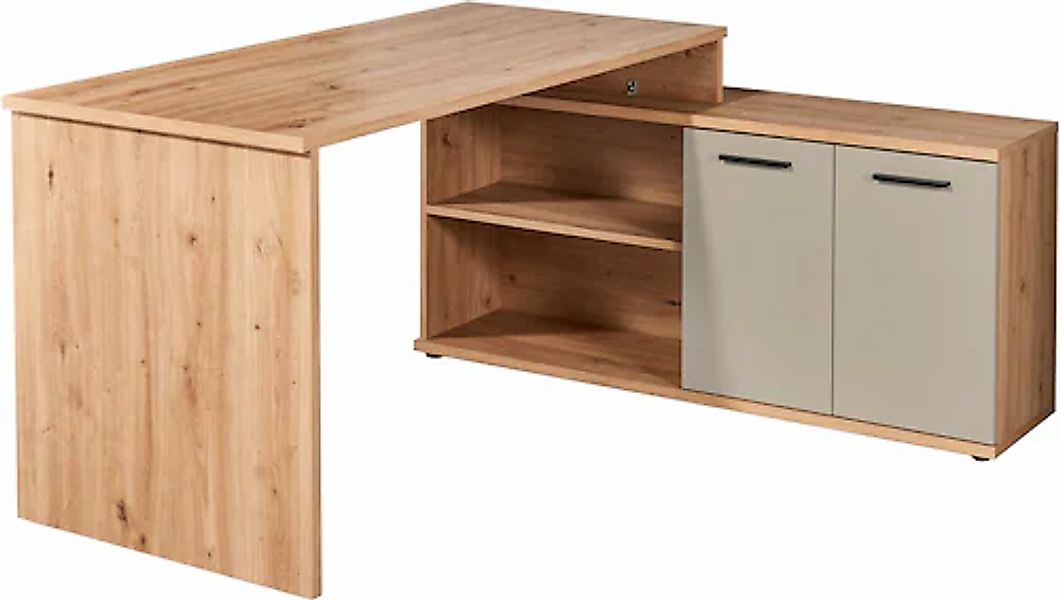 BEGA OFFICE Schreibtisch »Kanada, BxHxT 160x74x130 cm« 1 Stk. tlg. günstig online kaufen