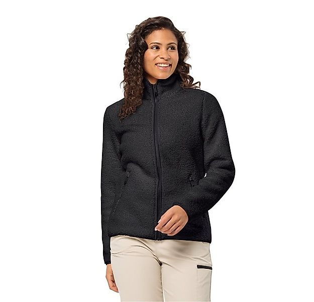 Jack Wolfskin Fleecejacke High Curl (Sherpafleece, warm, atmungsaktiv) schw günstig online kaufen