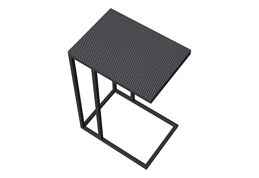 Beistelltisch MINECRAFT, Schwarz, Metallgestell, B 40 x H 60 x T 29 cm günstig online kaufen