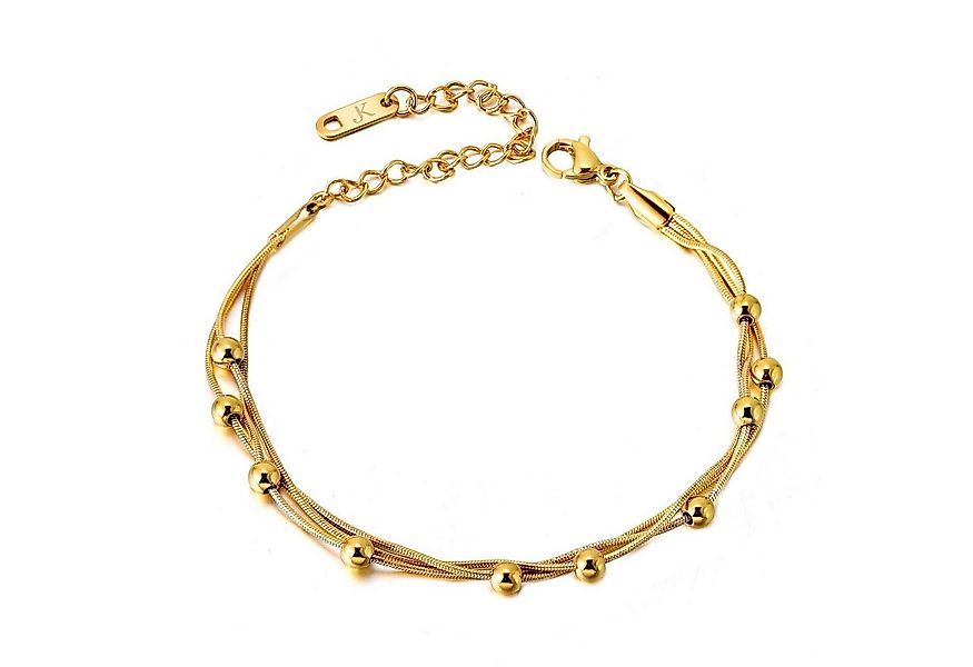 Kim Johanson Armband Dream (1-tlg), verstellbar, mit Kugeln aus Edelstahl, günstig online kaufen