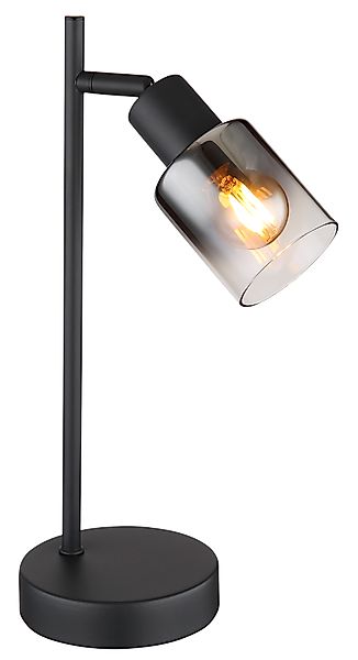 GLOBO LIGHTING Tischleuchte »HUBERTUS« E14 1 Stk. Tischlampe Nachttischlamp günstig online kaufen
