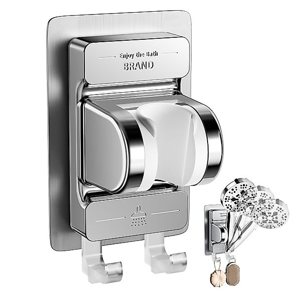 Bundviel Handbrause 2 er-Pack Duschhalterung Ohne günstig online kaufen