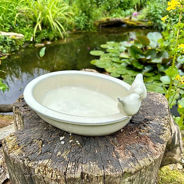 Antikas Futterstation Vogeltränke, Vogelbad - Oval günstig online kaufen