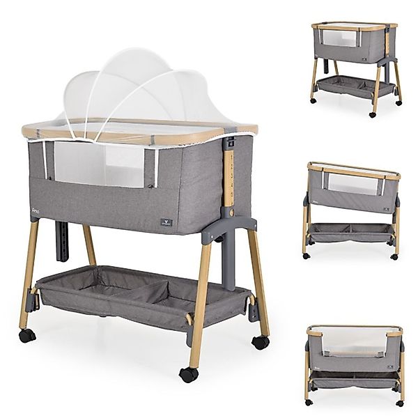Cangaroo Komplettbett Beistellbett Amo Matratze, höhenverstellbar, günstig online kaufen