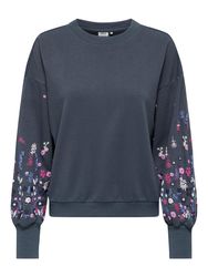 ONLY Sweatshirt ONLBROOKE L/S O-NECK FLOWER günstig online kaufen