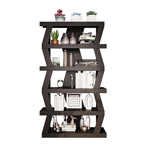 FUFU&GAGA Bücherregal Vitrine mit offenen Fächern, günstig online kaufen