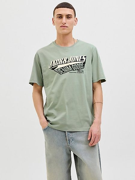 Jack & Jones Rundhalsshirt JJELOGO TEE SS O-NECK 2 COL AW25 SN günstig online kaufen