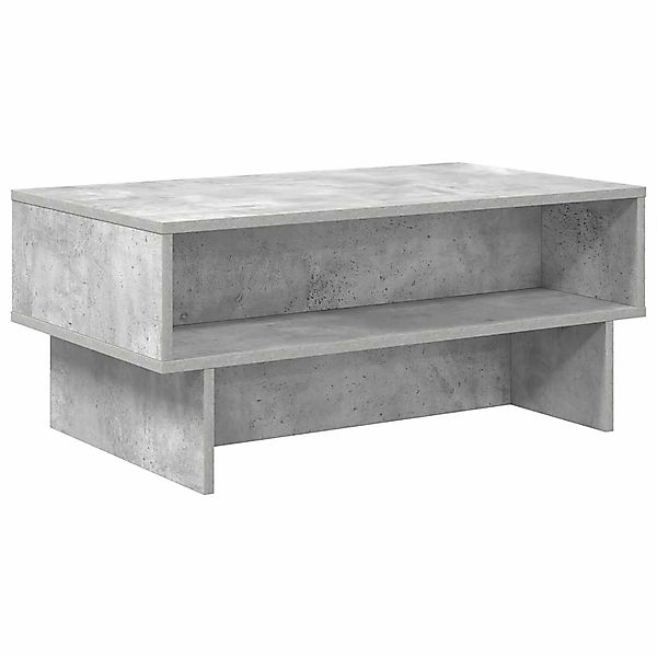 vidaXL Couchtisch Beton Grau 80 x 46 x 35 cm Holzwerkstoff 8000223 günstig online kaufen