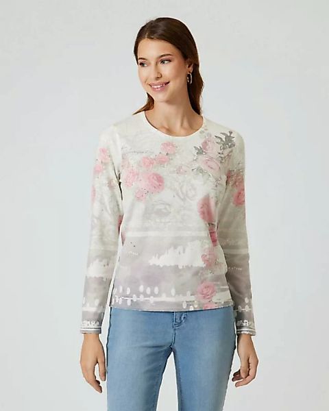 Ovanti Strickdesign Soft Pullover  Rosen günstig online kaufen