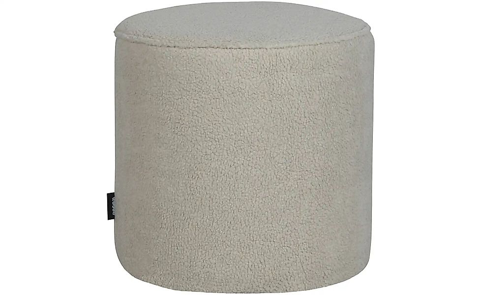 Sitzpouf   ¦ creme ¦ Maße (cm): B: 46 H: 46  Ø: 46 Polstermöbel > Hocker > günstig online kaufen