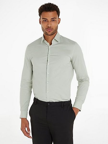 Calvin Klein Langarmhemd POPLIN LEAF PRINT günstig online kaufen